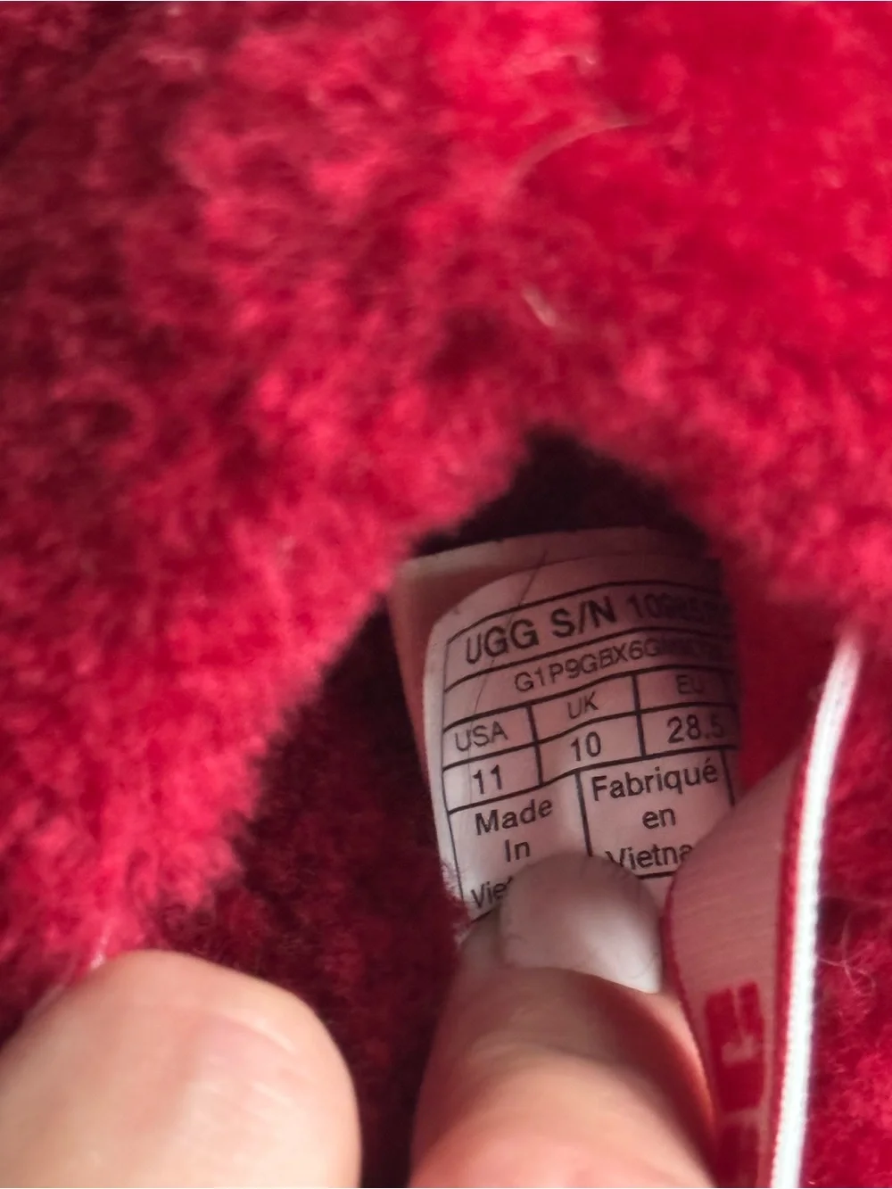 UGG soft plush